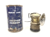 (2pc) Carbide Lamp & Can