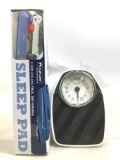 (2 Pc) Taylor Weight Scale & Camping Sleep Pad