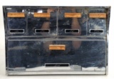 Vintage Countertop Bread Storage With Drawers