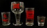 (27pc) Vintage Assorted Miller Beer Glassware