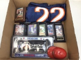 #22 Sports Jersey With Collector Cards On Plaques