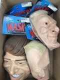 (4 Pc) Cesar Soft Vinyl Political & Fun Masks