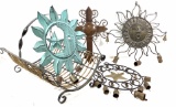 Rustic Decor Outdoor Sun Chimes, Bells