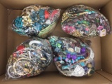 (4) Bags Of Fashion Jewelry