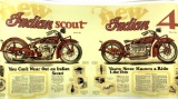 Assorted Vintage Posters, Motorcycle, Bicycle