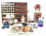 Baseball Wall Decor, Autographed Baseballs, Dbacks