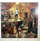 Didier Lourenco Red Jazz Gallery Print