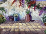 Liana Wilson Dessert Potted Still Life Oil On