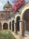 Building Archways Painted Acrylic On Plaster