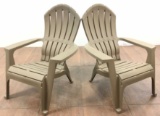 Pair Of Adirondack Chairs