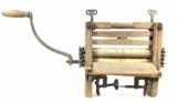 Vintage Wooden Clothes Wringer