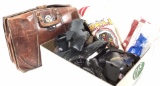 Leather Briefcase, Macho Martial Arts Sparing Pads