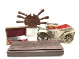 (4 Pc) Vintage Brown & Bigelow Carving Set