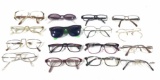 (16pc) Assorted Eyeglasses, Sunglasses, Cases