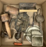 Assorted Vintage Meat Tenderizers & Pressers