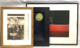 (3pc) Native American Art & Signed Photography