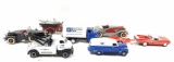 (7pc) Assorted Metal Cast, Car Models