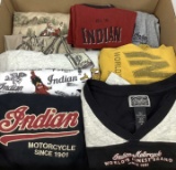 (9 Pc) Indian Motorcycle Shirts & Tank Top