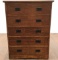 Rustic Wood Mission Style Dresser