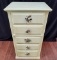 5- Drawer Nightstand With Custom Seashells