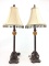 Pair Of Candlestick Style Table Lamps