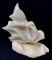 Alabaster Signed Free Form Carved Sculpture, Base