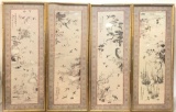 (4) Pc. Asian Style Framed Prints