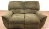 Traditional Style Reclining Loveseat