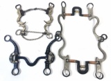 (4) Equestrian Show Style Horse Bits