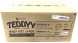 Teddy Baby Wet Wipes, 80 Wipes Per Pack, 24 Packs