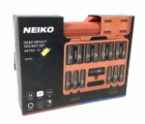 (15pc) Neiko Metric Deep Impact Socket Set