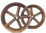 Vintage Pair Of Wheels