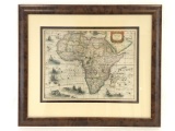 1631 Africa Nova Tabula Map By William Blaeu