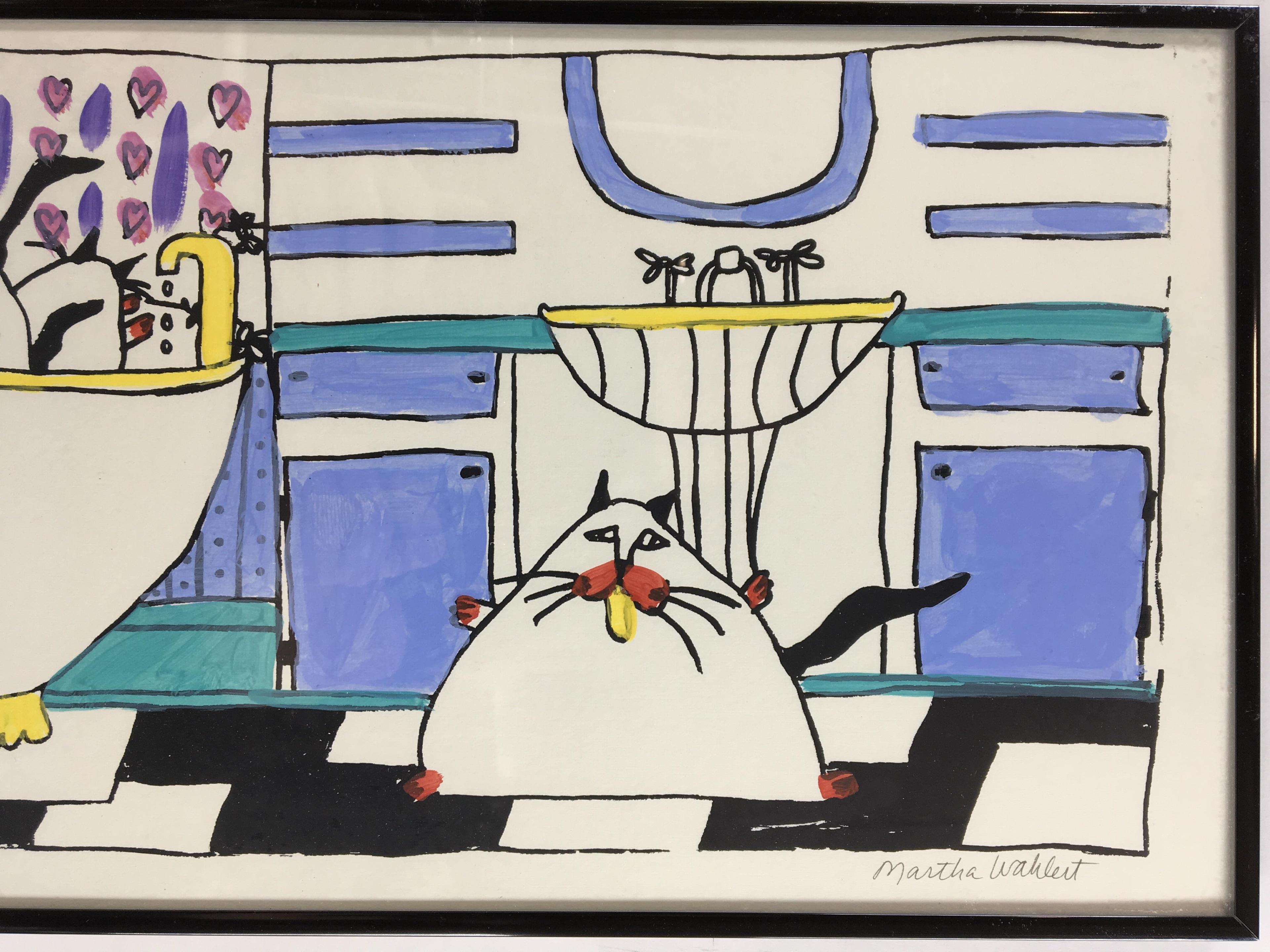 Martha Wahlert Autographed Painting | Proxibid