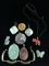 Carved Jade & Nephrite Pendants & Earrings