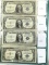 (25) Assorted U. S. $1.00 Silver Certificates