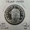 (1) Troy Oz. .999 Fine Silver Trump Maga Medal