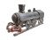 Found Art Welded Steam Locomotive