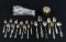 (18) Swedish 800 Silver Spoons & (1) Drinking Cup