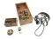 Antique Solid Headset & Crystal Radio