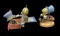 (2) Disney Pinocchio Jiminy Cricket Figurines