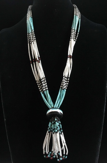 Custom Hawaiian Turquoise & Shell Necklace