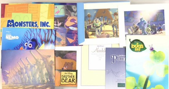 (10) Assorted Disney Store Exclusive Lithographs