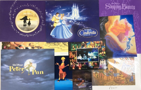 (10) Disney Store Exclusive Lithographs