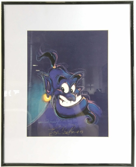 Eric Robison Autographed Disney Lithograph
