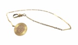 10k Yellow Gold Watch Chain