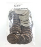 (30) Assorted U. S. Eisenhower Silver Dollars