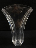 Baccarat Crystal Ginkgo Fan Vase