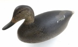 Vintage Hand Carved & Painted Wood Duck Decoy