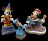 Disney Mickey & Minnie Mouse Porcelain Figurines